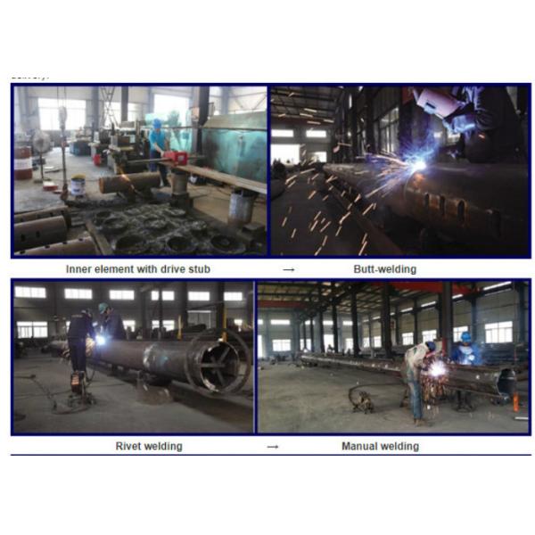 High Strength Kelly Bar Piling Q345B Material Customized Color For Rotary Rig