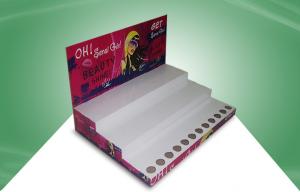 China Cardboard Counter Display Stand Cardboard Countertop Displays for Cosmetics wholesale