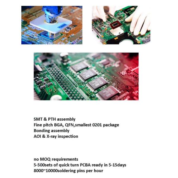 Electonic Round LED Light Aluminium PCB Board HASL
