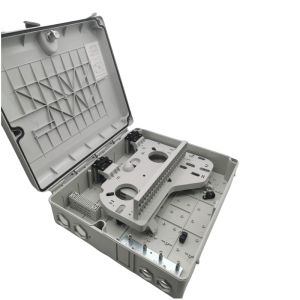 China 48Cores Outdoor Fiber Optic Terminal Box Waterproof OTB With Adapter Plate wholesale