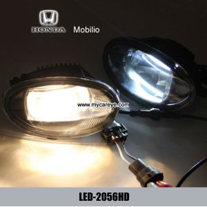 Buy cheap Honda Mobilio car front fog lamp assembly LED DRL running lights suppliers from wholesalers