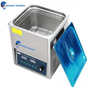 China 14.5L Blue Whale Digital Ultrasonic Cleaner 20-80C Adjustable Concave Surface on sale