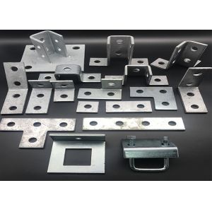 Buy cheap Unistrut Fitting Accessories Flat Angle Plate Strut Channel from wholesalers