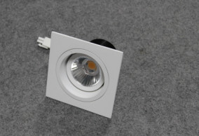 China square recessed/embeded LED downlight 7w 10w 15w with cutout 75mm 230v wholesale