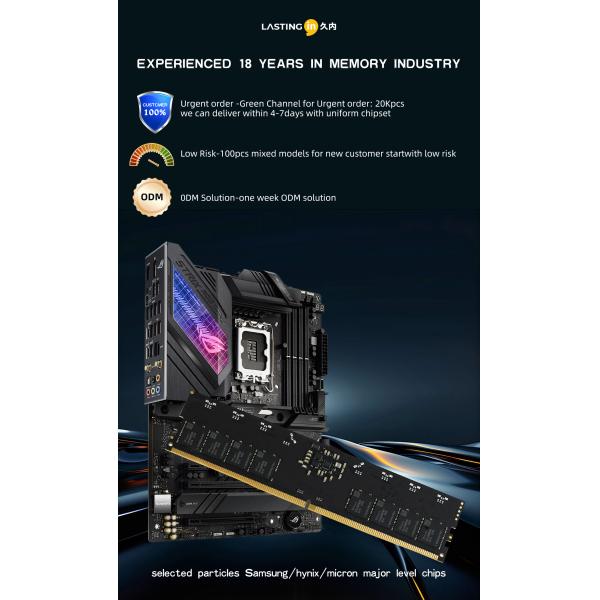 LASTINGIN DDR5 RAM module front view