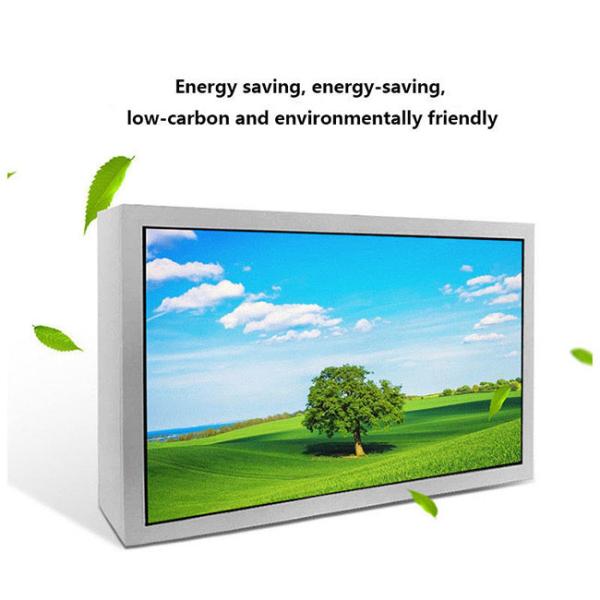Interactive Clear LCD Panel Box With WiFi For Real Time Updates