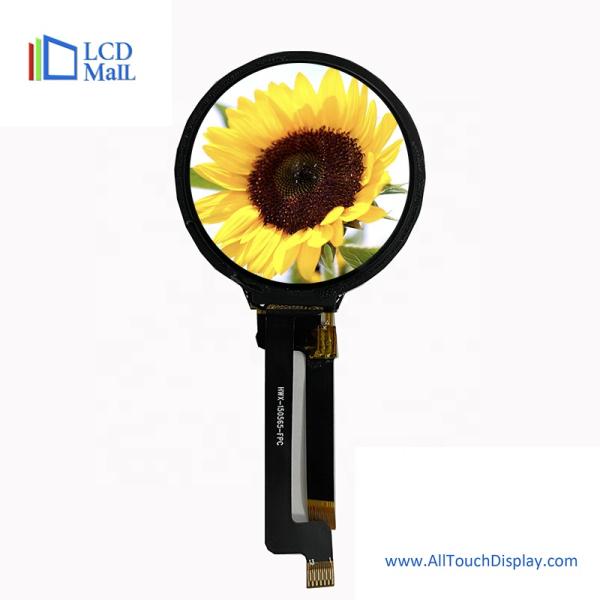 All Viewing 2 White LED 1.28 Inch Round LCD IPS Display Module 240240