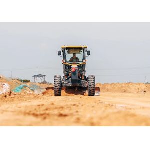 Construction Motor Grader PY150H Single Handle Operation 6 Forward / 3 Reverse