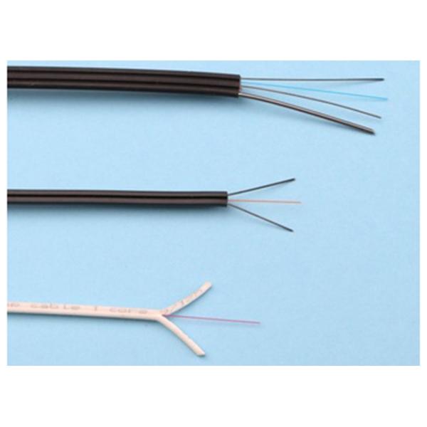 Double Cores Indoor Fiber Optic Cable Small Diameter For Telecom Network