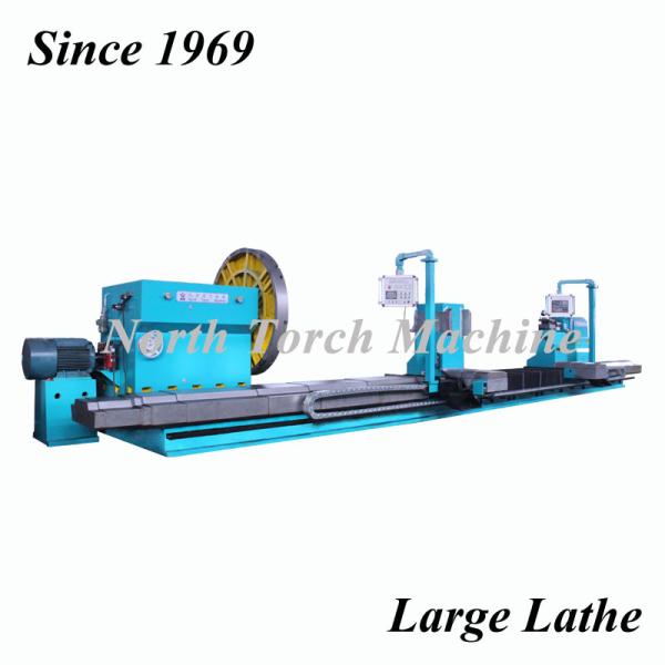 High Precision Roll Turning Lathe Machine With Double Operation Panels