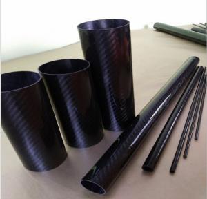 China 100mm big diameter 4m length carbon fiber tube rod shaft roller for paper industry printing etc wholesale