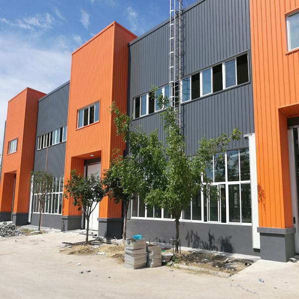 Q235 Steel Structure Workshop Prefab Metal Warehouse SGS Certificate