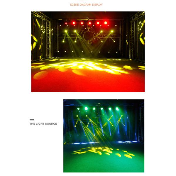 Stage LED Event Lighting 162Watt 8pcs 54X3W DJ PAR RGBW Disco Projector Home Wedding Party