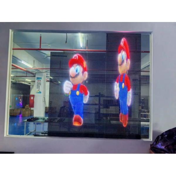 Modular Design Indoor Transparent LED Display For Effortless Installation