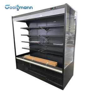 China Single Temperature Open Showcase Chiller Refrigerated Beverage Display Case wholesale