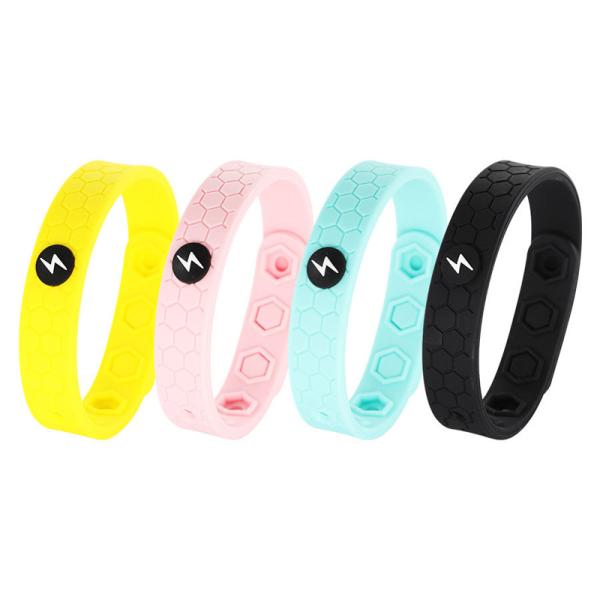 Adjustable Anti Static Wristband Improve Sleep Silicone Static Strap Balance Energy Waterproof Anti-Static Wrist Strap Anti Static Wrist Strap