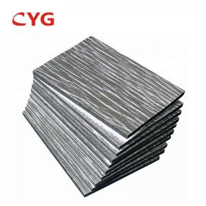 China Aluminum Foil Construction Heat Insulation Foam Hvac Ducting Waterproofing Roll on sale