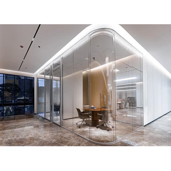 Maximizes Natural Light Penetration Glass Partition Wall Luxury Appeal Partition Wall