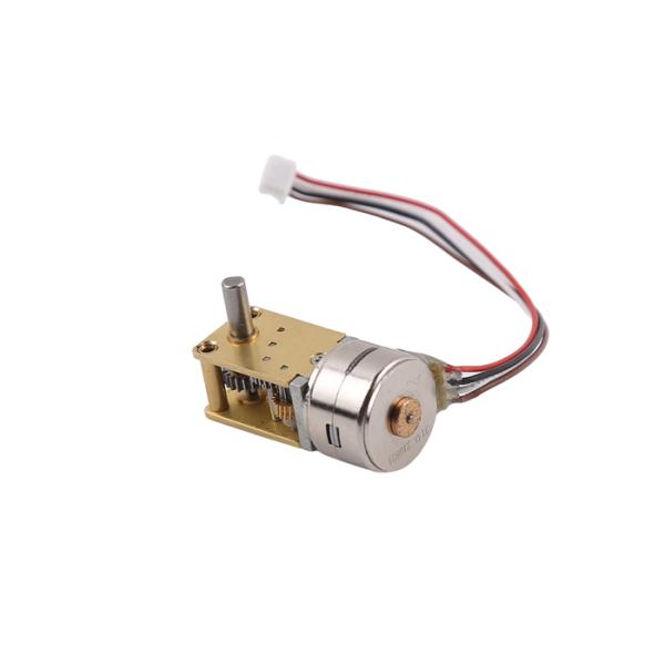2 Phase 15mm Micro Precision Geared Stepper Motor With Worm Gearbox