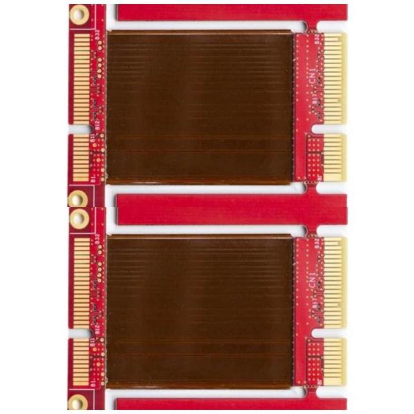 4mil 1.6mm Polyimide Flex PCB 4 Layer Immersion Gold 1oz Finished
