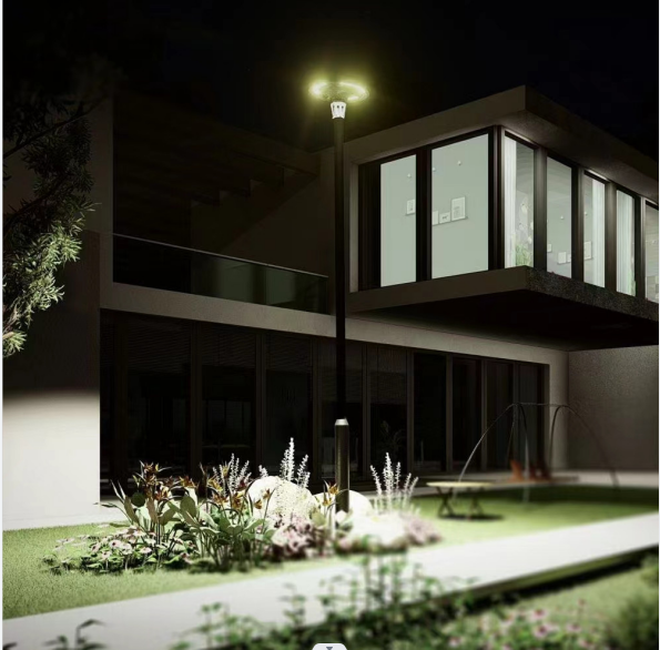 40w Smd 5730 Courtyard Ufo Solar Lights For Street