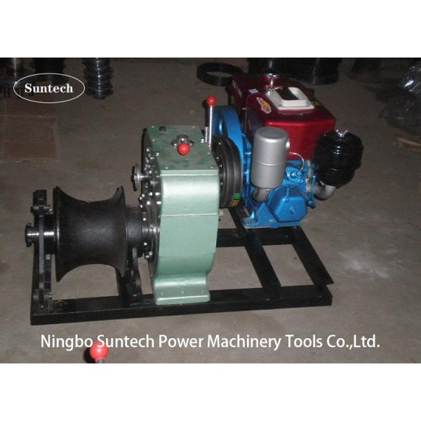 Wire Rope Hoisting Cable Winch Puller / Cable Drum Winch JJM 8Q ISO Certification