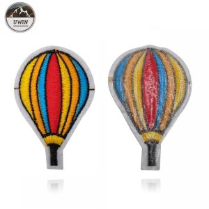 Washable Embroidered Cloth Patches , Iron On Embroidered Patches Customized