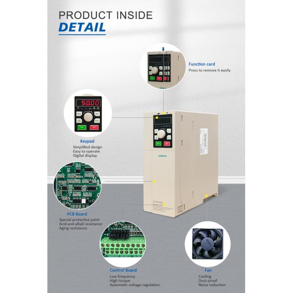 Three Phase 11KW VFD Frequency Inverter For 3 Phase Motor
