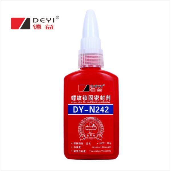 Construction Machinery Red Threadlocker Anaerobic Adhesive For Sealing Screw And Nut