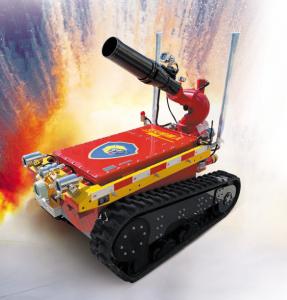China RXR-MC80BD Automatic Fire Fighting Robot Fire Extinguisher Robot 2200MM wholesale