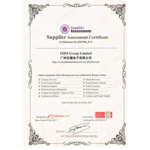 EHM Group Ltd Certifications