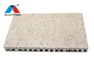 China Fire Resistant Aluminum Honeycomb Metal Panel With Marble Stone Granite Finished wholesale