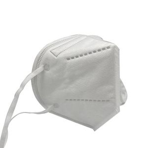 KN95 Non Woven Fabric Respirator Face Mask Without Valve Anti Dust
