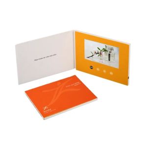 Buy cheap 5 inch LCD video in print/custom LCD video plus print video brochure for new from wholesalers