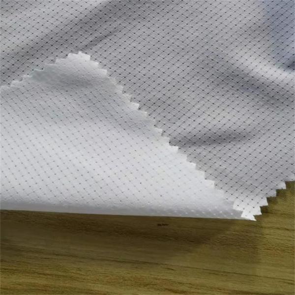 120gsm Hole Dot Chiffon Fabric Punching Style