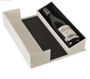China Fancy corrugated cardboard wine box custom printed wine gift box for wine on sale