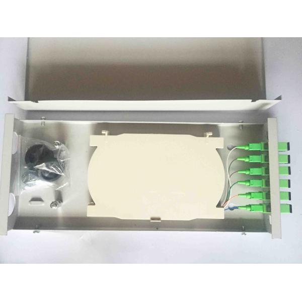 300 * 130 * 45 Fiber Distribution Box 6 Cores Small Size SC / APC With Adaptor