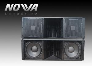 China Active Line Array Sound System , Ground Stack Line Array Powered Speakers wholesale