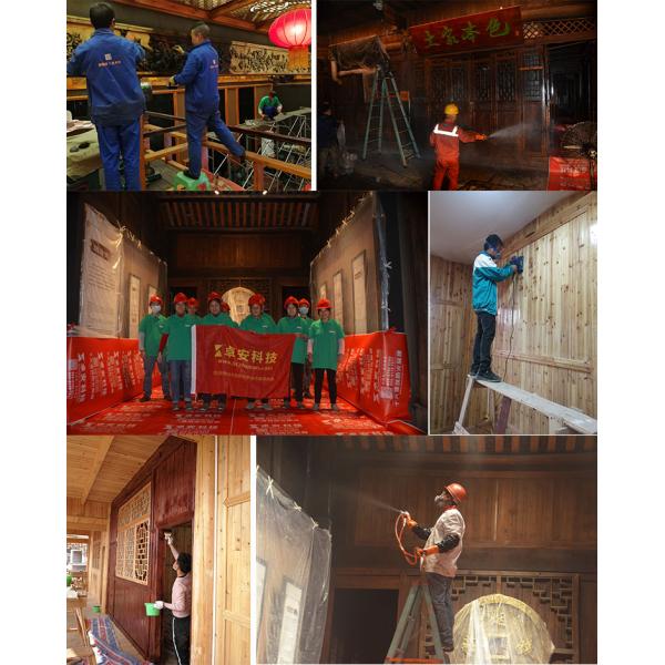 Non Halogen High Temperature Resistant Coating , Heat Resistant Coating For Wood