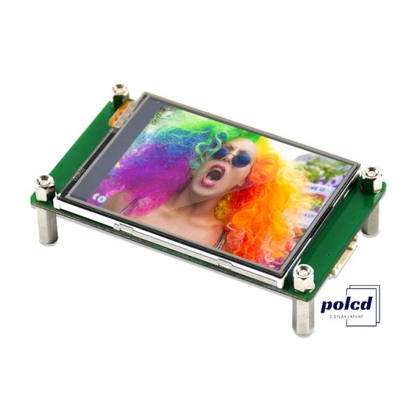 Quality Polcd 2.4 inch TFT LCD Resistive Touch Screen Module 240*320 SPI Serial Port Display for arduino for sale