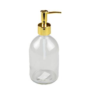 China Lotion Glass Soap Dispenser Bottles Smooth 500ML Glass Hand Soap Bottles wholesale