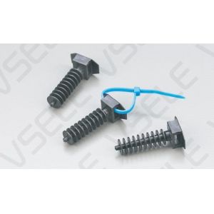 China Black Industrial Cable Ties Holder Match Fix Cable With Wire Management Clips Electronic Cord Organizer on sale