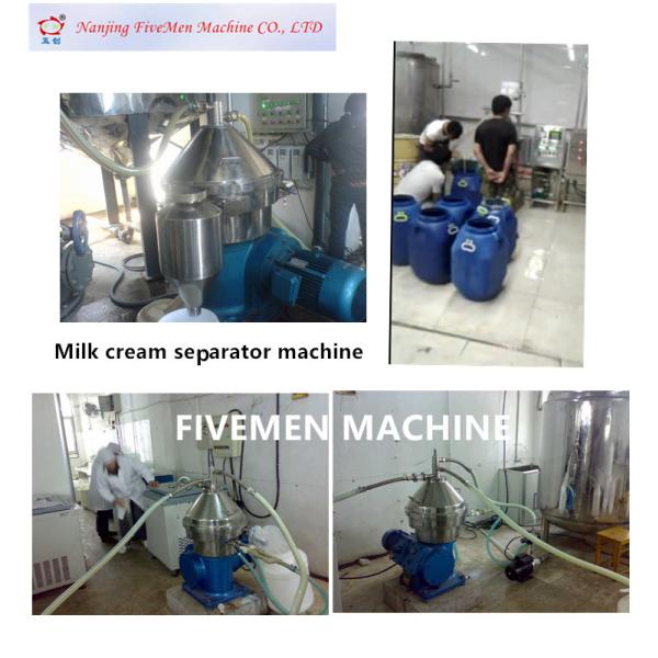 Centrifugal Disk Stack Milk Cream And  juice Separator Machine