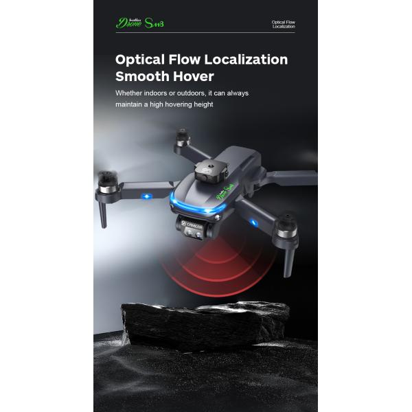 S118 Drone With 4k Dual Camera 5g Wifi 360 Obstacle Avoidance Fpv Brushless Motor Rc Quadcopter Mini Drone Professional