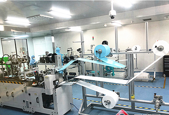 High Speed Automatic Face Mask Making Machine With Low Failure Rate