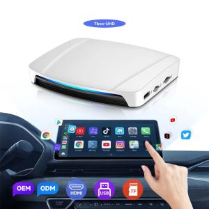 China CPC200-TBox Wireless Adapter Carplay SM6225 Multimedia Andriod and Carplay 64Gb T-Box UHD Ai Box Youtube Netflix wholesale