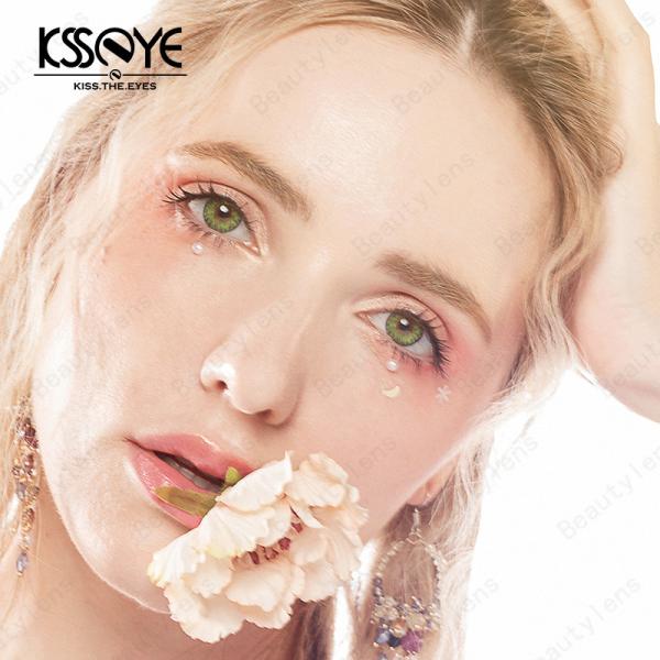 KSSEYE Comfortable Prescribed Color Contact Lenses For Graduated Eyes