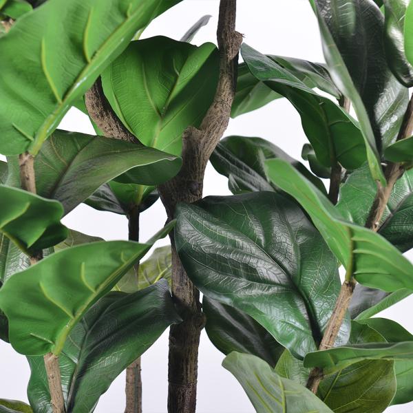 Wholesale Artificial Plants Suppliers Multi-Stem 7.3ft 8.6ft Faux Fiddle Leaf Fig Tree For Home Living Room Office Decor