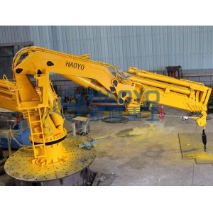 Buy cheap 1ton 2ton 5ton Marine Crane Ship Deck Crane Marine Ship Deck Crane from wholesalers