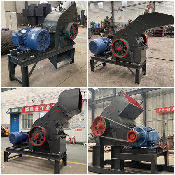 5.5kw Roll Mill Crusher For 1-5 Ton/Hour Brick Making Machine